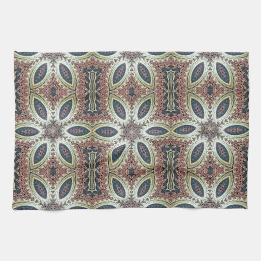 Celestial Petals of Infinity Geschirrtuch (Horizontal)