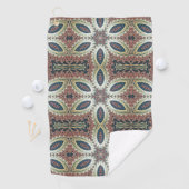 Celestial Petals of Infinity Golfhandtuch (Insitu)