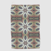 Celestial Petals of Infinity Golfhandtuch (Vorderseite)