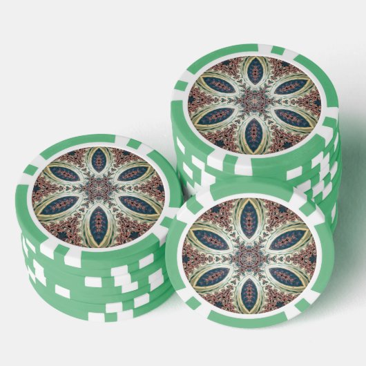 Celestial Petals of Infinity Pokerchips (Stapel)