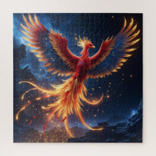 Celestial Phoenix Rebirth — The Eternal Firebird i Puzzle