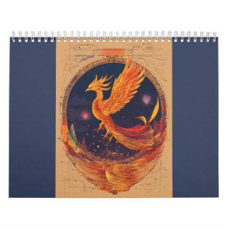 "Celestial Phoenix Tattoo Design Kalender