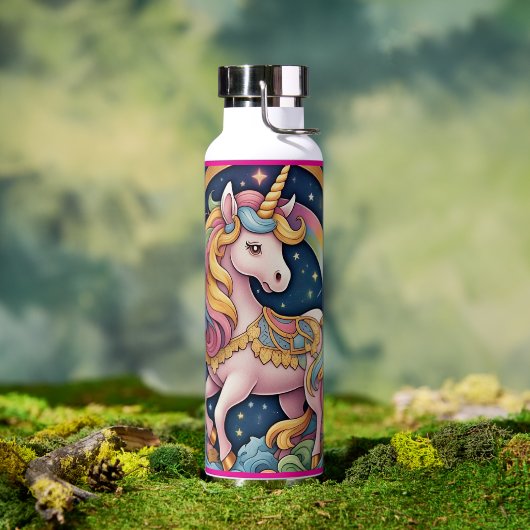 "Celestial Playful Elegance" Trinkflasche (Außenbereich)