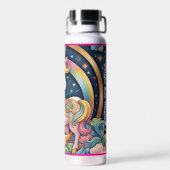 "Celestial Playful Elegance" Trinkflasche (Rückseite)