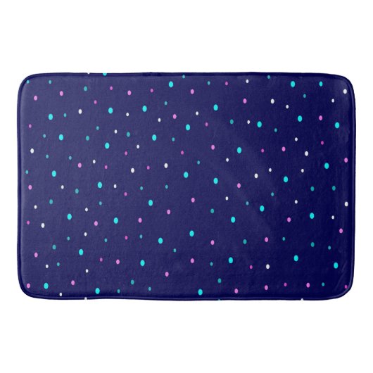Celestial Polka Dots Badematte (Vorderseite)