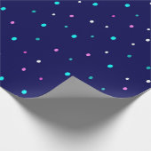 Celestial Polka Dots Geschenkpapier (Ecke)