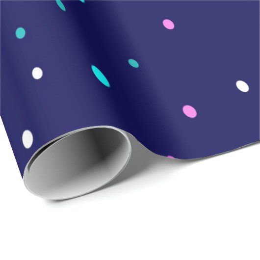 Celestial Polka Dots Geschenkpapier (Rolleneckpunkt)