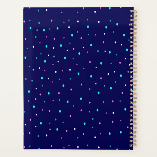 Celestial Polka Dots Planer (Rückseite)