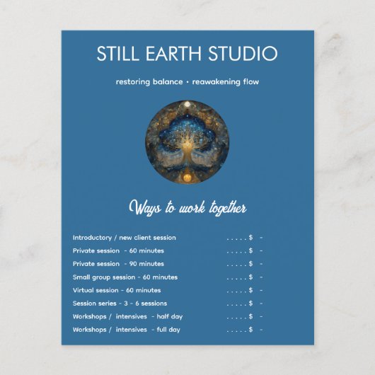 Celestial Portal | Tree of Life Flyer (Vorne)