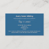 Celestial Portal | Tree of Life Visitenkarte (Rückseite)