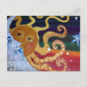 Celestial Postcard Postkarte (Vorderseite)