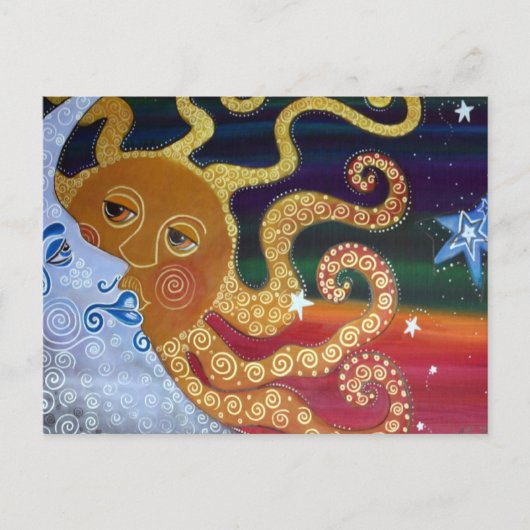 Celestial Postcard Postkarte (Vorderseite)