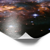 Celestial Prawn Drifting Through the Cosmic Deep Fotodruck (Ecke)