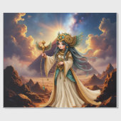 Celestial Priestess of the Golden Pyramid. Geschenkpapier (Flach)