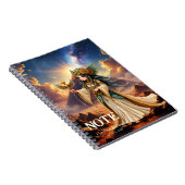 Celestial Priestess of the Golden Pyramid Notizblock (Rechte Seite)