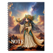 Celestial Priestess of the Golden Pyramid Notizblock (Vorderseite)