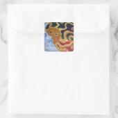 Celestial Quadratischer Aufkleber (Tasche)