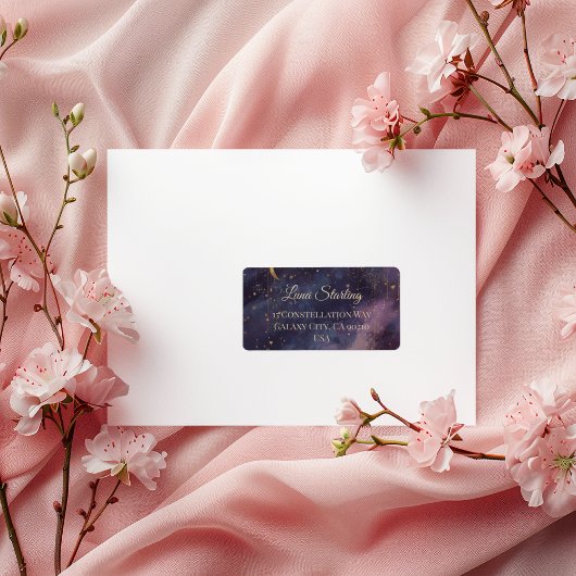 Celestial Quinceñera, Brauch Adressaufkleber