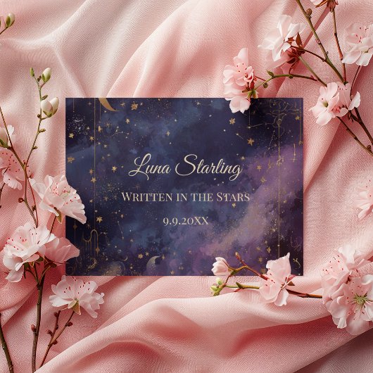 Celestial Quinceñera, Brauch Feiertagskarte