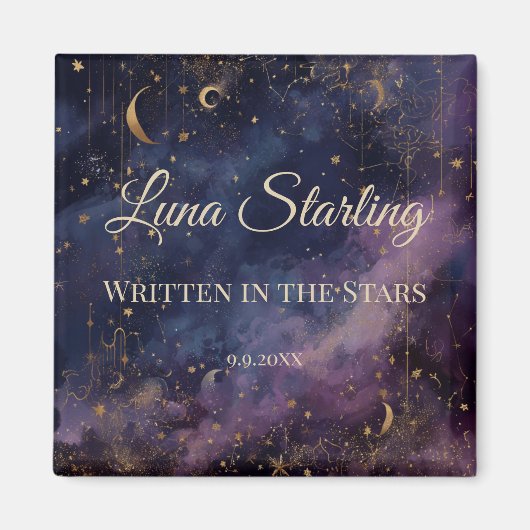 Celestial Quinceñera, Brauch Magnet (Vorne)