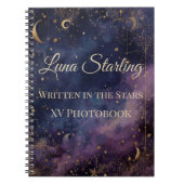 Celestial Quinceñera, Brauch Notizblock (Vorderseite)