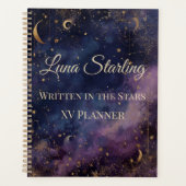 Celestial Quinceñera, Brauch Planer (Vorderseite)