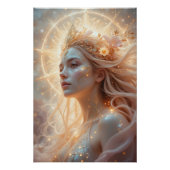 Celestial Radiant Goddess Poster (Vorderseite)