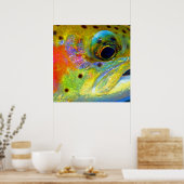 "Celestial Rainbow" Poster (Küche)