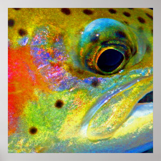 "Celestial Rainbow" Poster