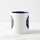 Celestial Ram Zodiac Symbol Fantasy Aries Zweifarbige Tasse (Mittel)