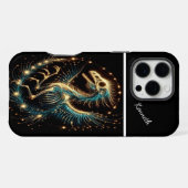 Celestial Raptor's Embrace iPhone Hülle (Rückseite (Horizontal))