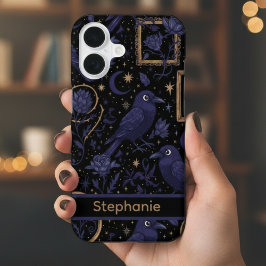 Celestial Raven iPhone Case 16 Hülle
