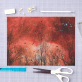 Celestial Red Seidenpapier (Handwerk)