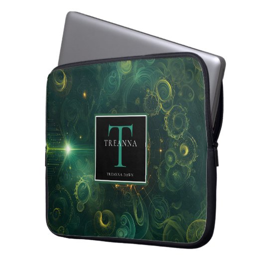 Celestial Requiem Laptopschutzhülle (Vorderseite Links)