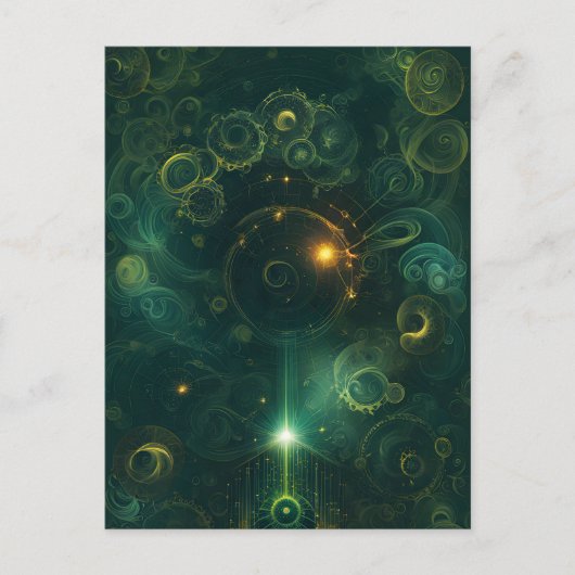 Celestial Requiem Postkarte (Vorderseite)