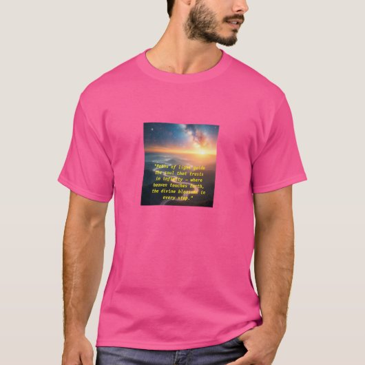 "Celestial Road to Awakening" T-Shirt (Vorderseite)