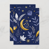 Celestial Romance Begleitkarte (Vorne/Hinten)