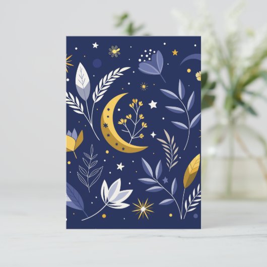 Celestial Romance Begleitkarte (Stehend Vorderseite)