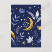 Celestial Romance Begleitkarte (Rückseite)