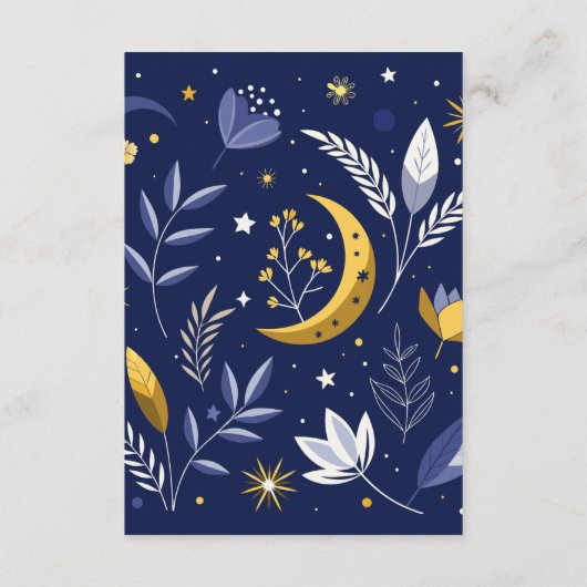 Celestial Romance Begleitkarte (Rückseite)