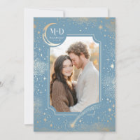 Celestial Romantic Starry Night Wedding Foto