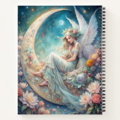Celestial Rose Fairy Notebook Notizblock (Rückseite)