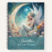 Celestial Rose Fairy Notebook Notizblock (Vorderseite)
