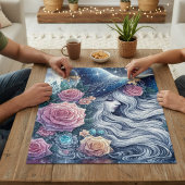 Celestial Rose Witch Dreamscape Puzzle