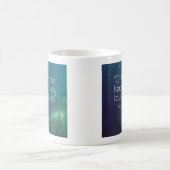 Celestial Rumi Zitat Kaffeetasse (Mittel)