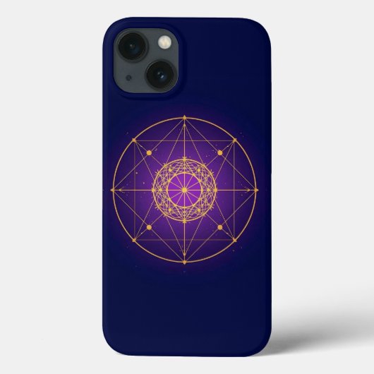 Celestial Sacred Mandala – Mystic Geometry Case-Mate iPhone Hülle (Rückseite)