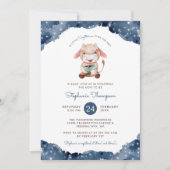 Celestial Sagittarius Astrologie Babydusche Einladung (Vorderseite)