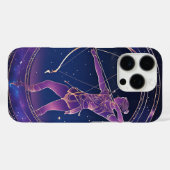 Celestial Sagittarius Zodiac Sign Case-Mate iPhone Hülle (Rückseite (Horizontal))