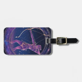 Celestial Sagittarius Zodiac Sign Gepäckanhänger (Vorderseite horizontal)