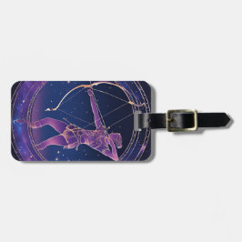 Celestial Sagittarius Zodiac Sign Gepäckanhänger